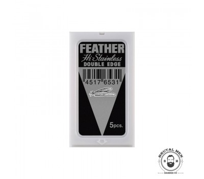  ЛЕЗВИЯ FEATHER NEW HI-STAINLESS 5 ШТ