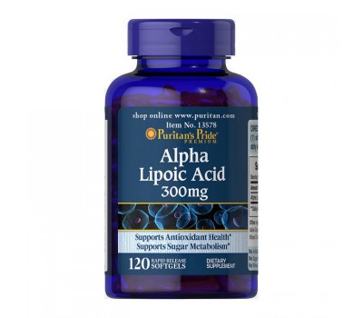 Alpha Lipoic Acid 300 mg (120 softgels)