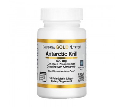 Antarctic Krill 500 mg (30 fish softgels)