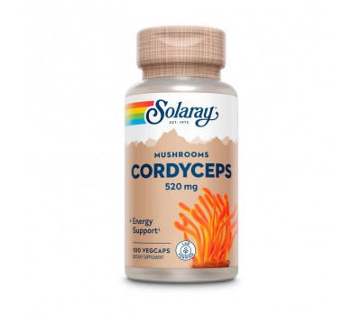 Cordyceps Mushroom 520 mg (100 veg caps)