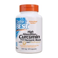 Curcumin from Turmeric Root 500 mg High Absorption (120 caps)