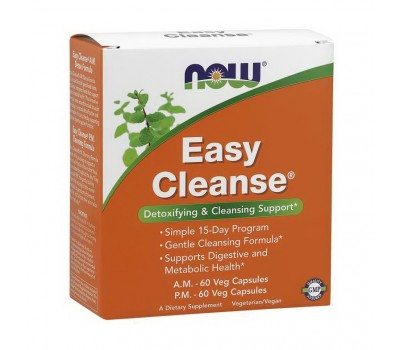 Easy Cleanse (A.M. 60 veg caps + P.M. 60 veg caps)