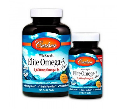 Elite Omega 3 1600 mg (90+30 softgels)