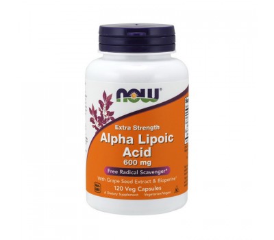 Extra Strength Alpha Lipoic Acid 600 mg (120 caps)