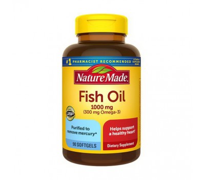 Fish Oil 1000 mg (90 softgels)