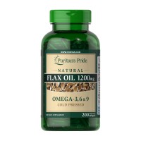 Flax Oil 1200 mg Omega - 3, 6 & 9 (200 softgels)