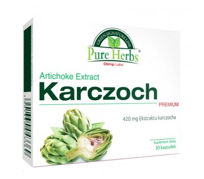 Karczoch Artichoke Extract Premium 420 mg (30 caps)