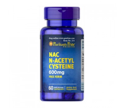 NAC N-Acetyl Cysteine 600 mg (60 caps)