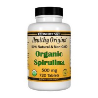 Organic Spirulina 500 mg (720 tabs)