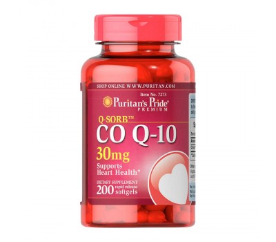 Q-SORB Co Q-10 30 mg (200 softgels)