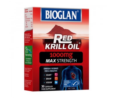 Red Krill Oil 1000 mg Max Strength (30 caps)