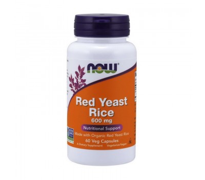 Red Yeast Rice 600 mg (60 veg caps)