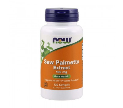 Saw Palmetto Extract 160 mg (120 softgels)