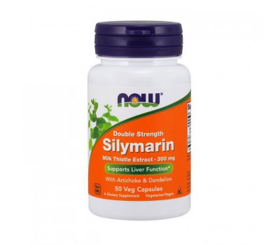 Silymarin Milk Thistle Extract 300 mg (50 veg caps)