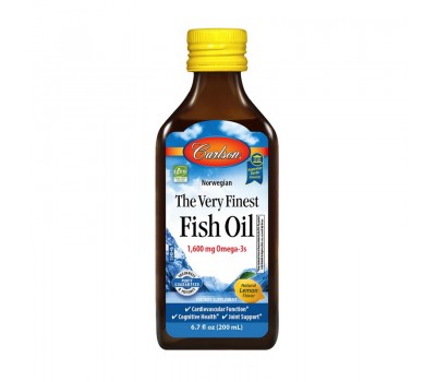 The Very Finest Fish Oil 1600 mg Omega-3s (200 ml)