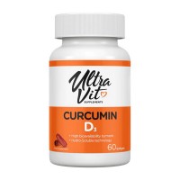 UltraVit Curcumin D3 (60 softgels)