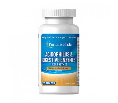 Acidophilus & Digestive Enzymes (60 tabs)