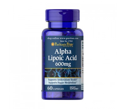 Alpha Lipoic Acid 600 mg (60 caps)