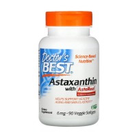 Astaxanthin with AstaReal 6 mg (90 veg softgels)