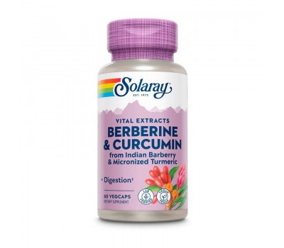 Berberine & Curcumin Root Extracts (60 veg caps)