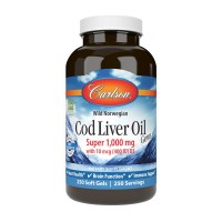 Cod Liver Oil Gems Super 1000 mg (250 softgels)