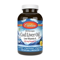 Cod Liver Oil Low Vitamin A (300 softgels)