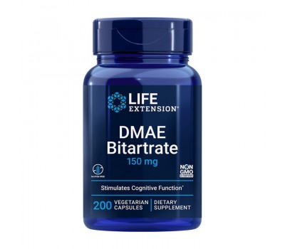 DMAE Bitartrate 150 mg (200 caps)