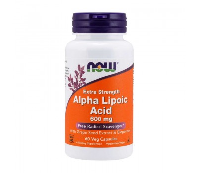 Extra Strength Alpha Lipoic Acid 600 mg (60 caps)