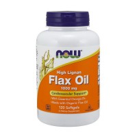 Flax Oil 1000 mg High Lignan (120 softgels)