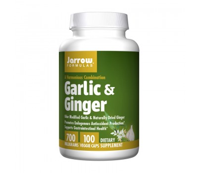 Garlic & Ginger 700 mg (100 veg caps)