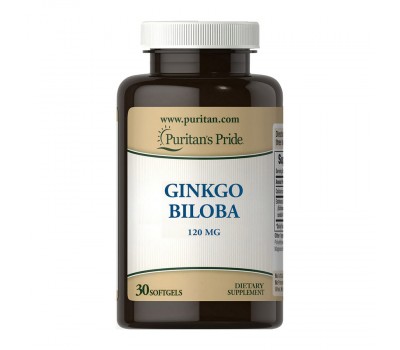 Ginkgo Biloba 120 mg (30 softgels)