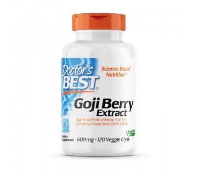 Goji Berry Extract 600 mg (120 veg caps)