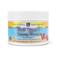 Nordic Omega-3 Gummy Worms (30 gummy worms)