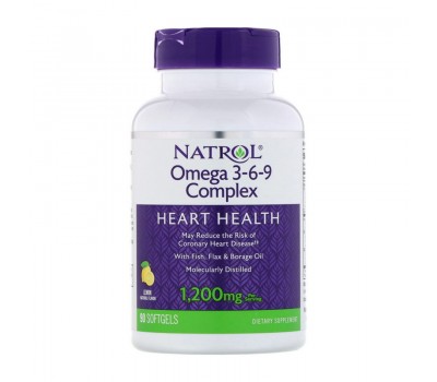 Omega 3-6-9 1200 mg (90 softgels)