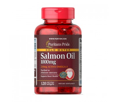 Salmon Oil 1000 mg (120 softgels)