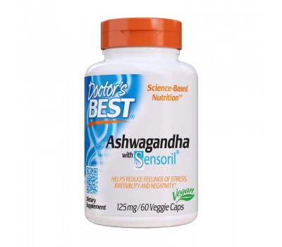 Ashwagandha with Sensoril 125 mg (60 veg caps)