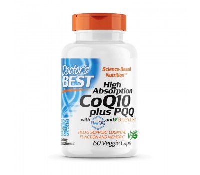 CoQ10 100 mg plus PQQ High Absorption (60 veg caps)