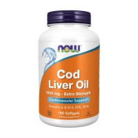 Cod Liver Oil 1000 mg (180 softgels)