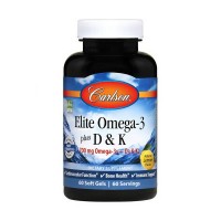 Elite Omega-3 700 mg plus D3 & K2 (60 softgels)
