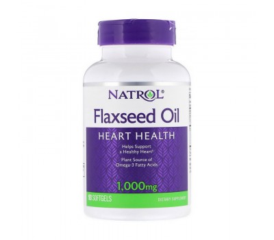 Flaxseed Oil 1000 mg (90 softgels)