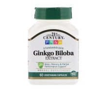 Ginkgo Biloba Extract (60 veg caps)