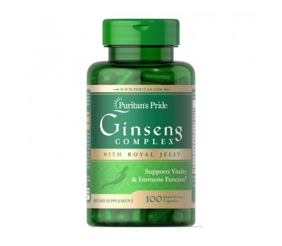 Ginseng Complex with Royal Jelly (100 caps)