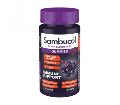 Immuno Forte + Vitamin C + Zinc (30 gummies)