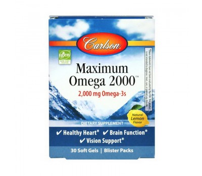 Maximum Omega 2000 mg (30 softgels)