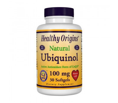 Natural Ubiquinol 100 mg (30 softgels)