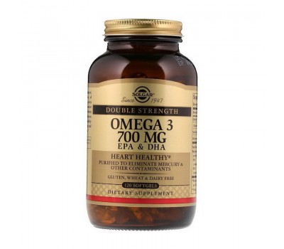 Omega-3 700 mg EPA & DHA (120 softgels)