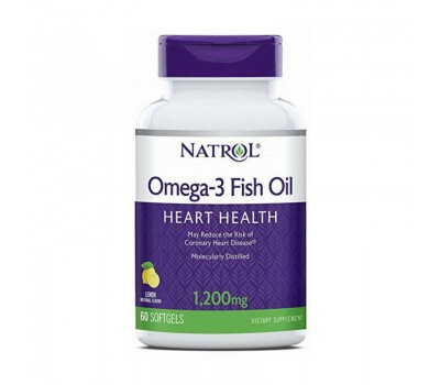 Omega-3 Fish Oil Heart Heath 1200 mg (60 softgels)