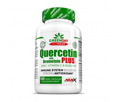 Quercetin with Bromelain Plus (120 veg caps)