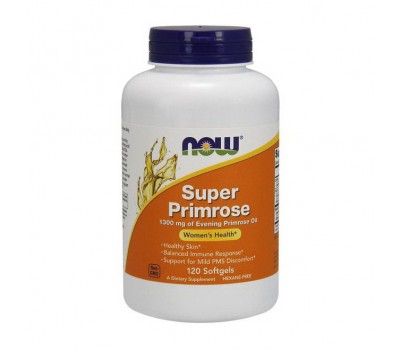 Super Primrose 1300 mg of Evening Primrose Oil (120 softgels)