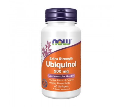 Ubiquinol 200 mg Extra Strength (60 softgel)